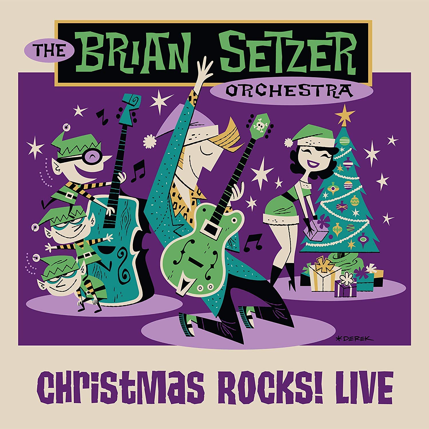 Watch The Brian Setzer Orchestra Christmas Rocks concert in 4K HDR on